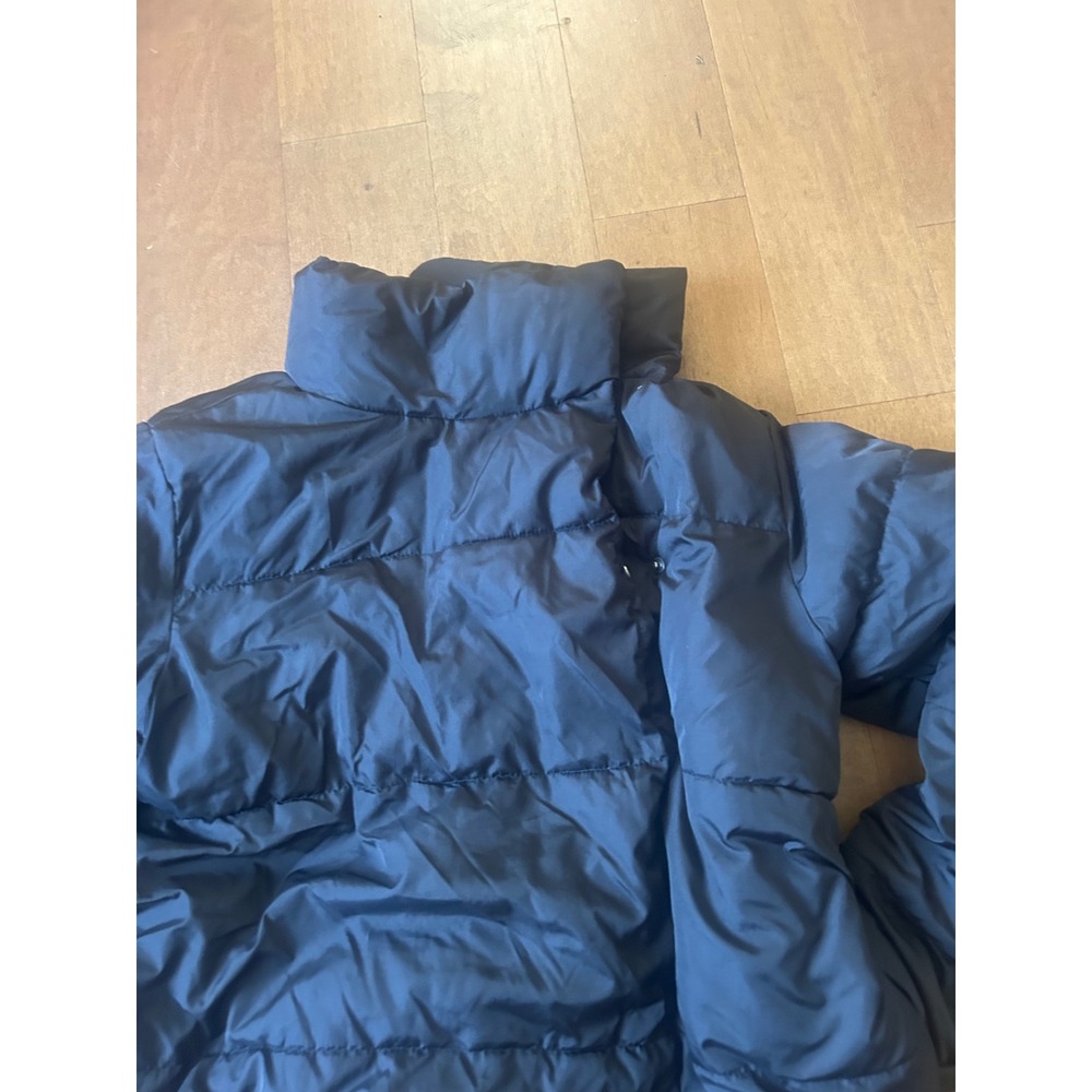 Old Navy Womens Black Water Resistant Puffer Jacket Small Tall S Tall